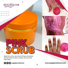 Load image into Gallery viewer, Pink Scrub for knuckle-Elbow and Knee
