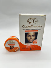 Load image into Gallery viewer, CT+CLEAR THERAPY Lightening Purifying Soap &amp; Lightening Facial Cream
