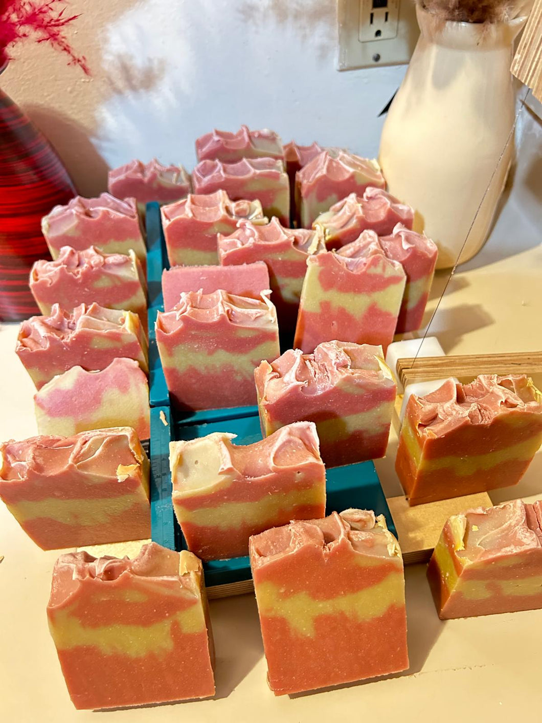 Honey Beetroot Soap Bar.